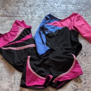 Freestyle Pink, Black, and Blue Kids Bodysuit Set